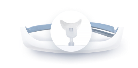 Nose rest for Luminette 2